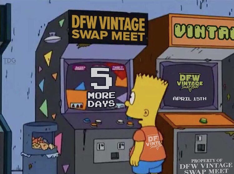 DFW Vintage Swap Meet tweet media