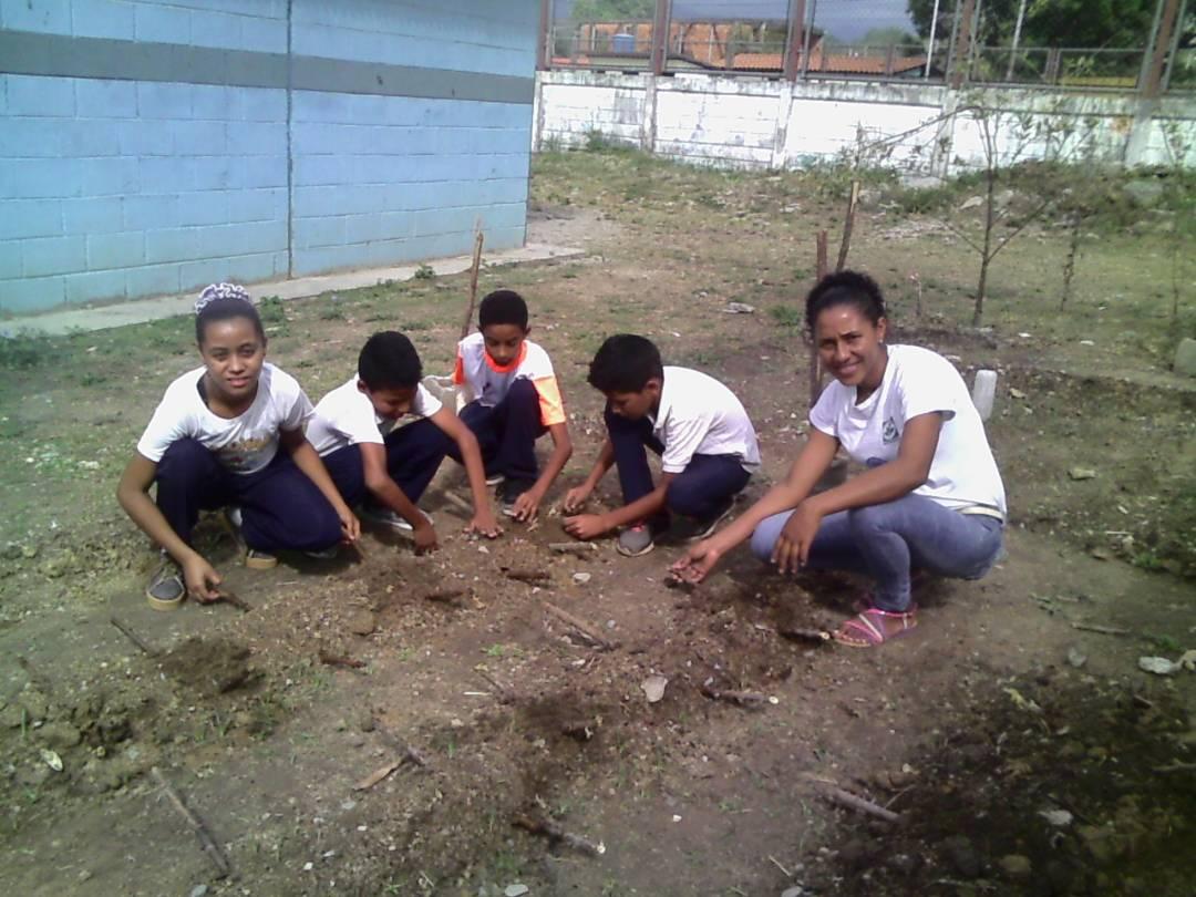 cbitsimonplanas's tweet photo. Siembra de Caraotas con los Estudiantes E.E Sabaneta y su docente proyecto socioproductivo. @MPPEDUCACION @salasimonplanas @AurimarVargas1 @CbitLara https://t.co/Hc79o52ive