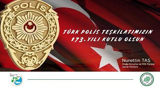 nurettintass's tweet photo. Türk Polis Teşkilatımızın 173.Yılı Kutlu Olsun #Ormanvesuisleribakanligi #milliparklargenelmudurlugu https://t.co/xMTV5q40oa