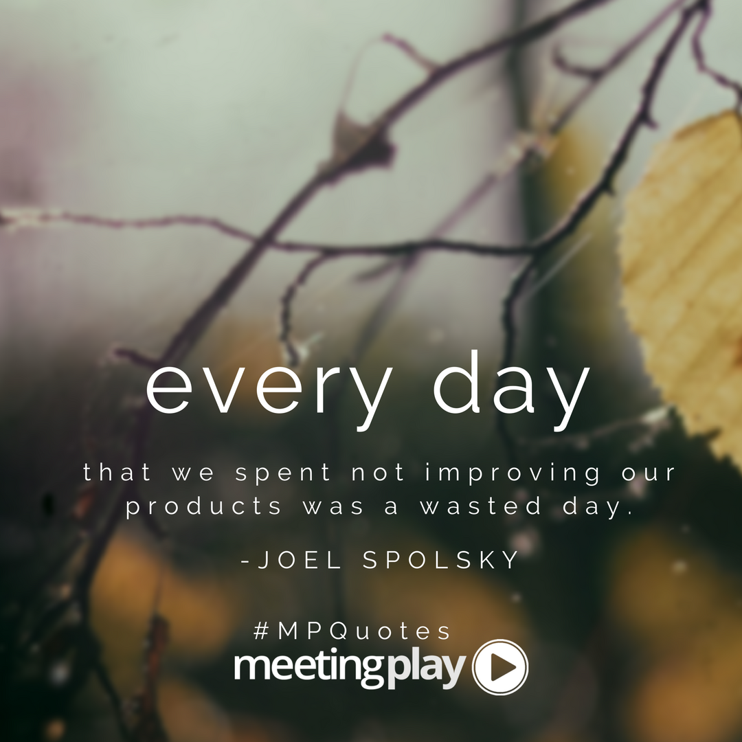 meetingplay's tweet photo. Whether products, services or talents - #EventProfs never stop improving! #MPQuotes #MeetingProfs #Events #success #improvement #goals https://t.co/HXpGRGFDva