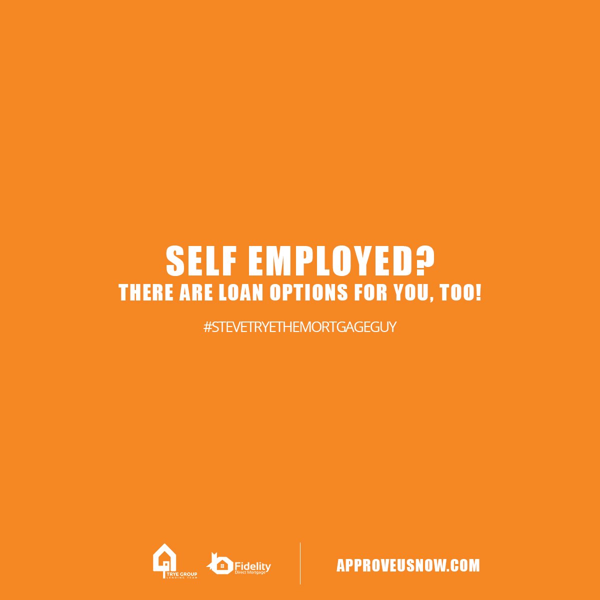 FidelityDirect's tweet image. Don't let #selfemployment be a barrier between you and owning your own home! We have exclusive loans available that have minimum income requirements and tax return documentation for those who are business owners. Call us for details or visit approveusnow.com! #approveusnow