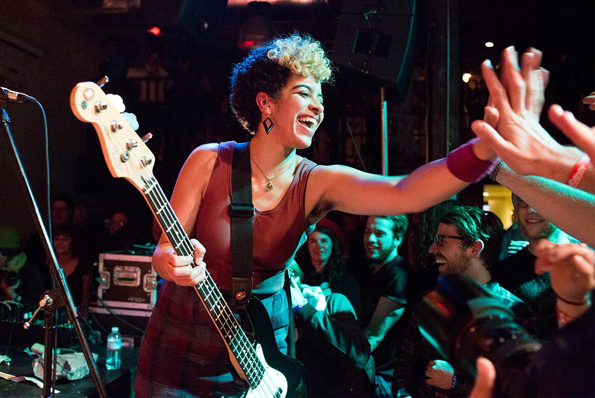 Sad day as legendary NW musicians @thethermals have split after a 15 year run. So many great memories of @thethermals including them playing in front of an excited frenzy mosh pit of a crowd during <a href="/treefortfest/">Treefort Music Fest</a> 2016!!
•
•
•
#thethermals #breakingup #KathyFoster #treefort2016