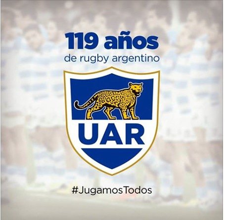 urobaprensa's tweet photo. Saludamos a la @unionargentina por sus 119 años de vida🏉Orgullosos de seguir creciendo juntos 🏉
#jugamostodos https://t.co/j64RUlkfSs