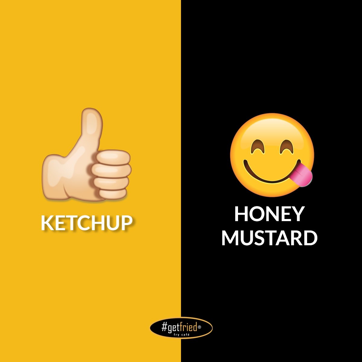 getfrieddunedin's tweet photo. 🚨Poll alert!🚨

Which sauce goes better with fries? React with an emoji!

https://t.co/8mjd9GOyTk https://t.co/N5tnRlcOd9