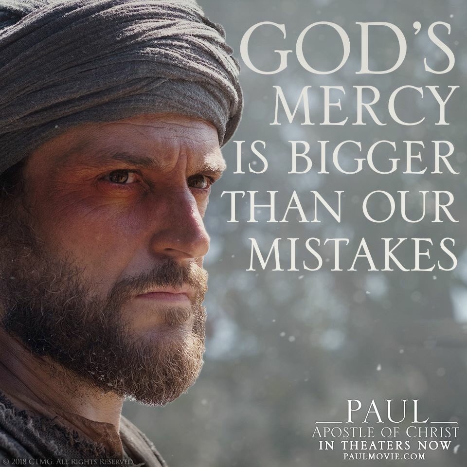 God’s grace is greater! Share if you know this to be true! And see PAUL, APOSTLE OF CHRIST in theaters now! - PaulMovie.com #paulmovie