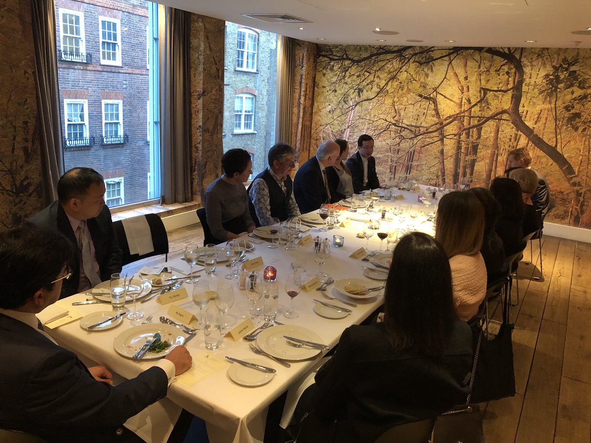 LDNFashionFund's tweet photo. The first @LDNFashionFund partners dinner. It’s wonderful to see people are so enthusiastic about our #fashionfund! We together can make a difference and help #fashion #entrepreneurs! https://t.co/vIlcKJ3YTt
