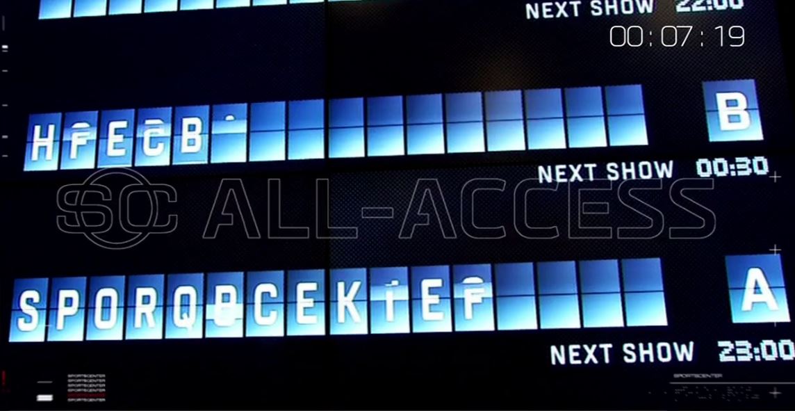 bhofheimer_espn's tweet photo. .@espnSteveLevy calls it "a new twist on an old favorite" to open our #SCAllAccess show now on ESPN. https://t.co/9iRW5pRmrr