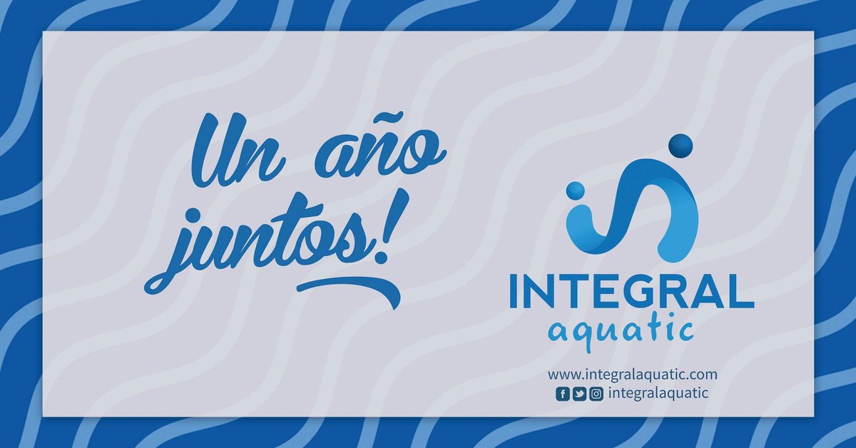 IntegralAquatic's tweet photo. Hoy estamos cumpliendo un año juntos! y queremos agradecer a quiénes nos acompañaron en éste constante crecimiento, confiando en nuestras actividades de recreación, entrenamiento y desarrollo físico. Vamos por muchos más! Integrandonos siempre! https://t.co/ZmZyMp1sLt