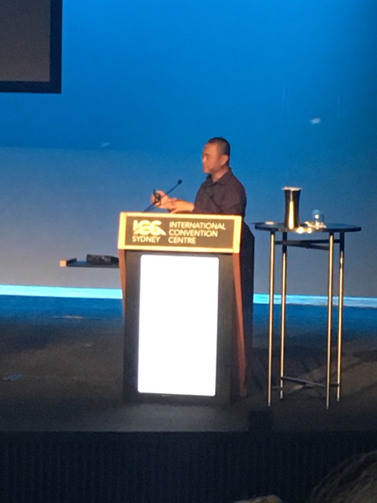 Tony Fernando- how good is this guy?? Great line up of speakers at #anzpain18