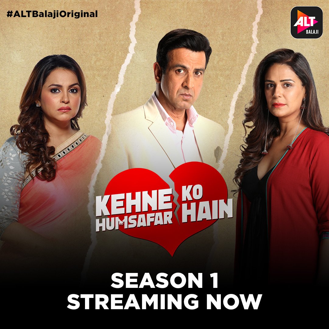 All episodes of #KehneKoHumsafarHain are streaming now.

Binge on Season 1– bitly.com/Watch-KehneKoH…

#ALTBalajiOriginal | <a href="/RonitBoseRoy/">Ronit Bose Roy</a> | #MonaSingh | #GurdeepKohli | <a href="/PoojaBanerjee08/">Pooja Banerjee</a> | <a href="/manraj_sin/">Manraj Singh Sarma</a> | #PalakJain