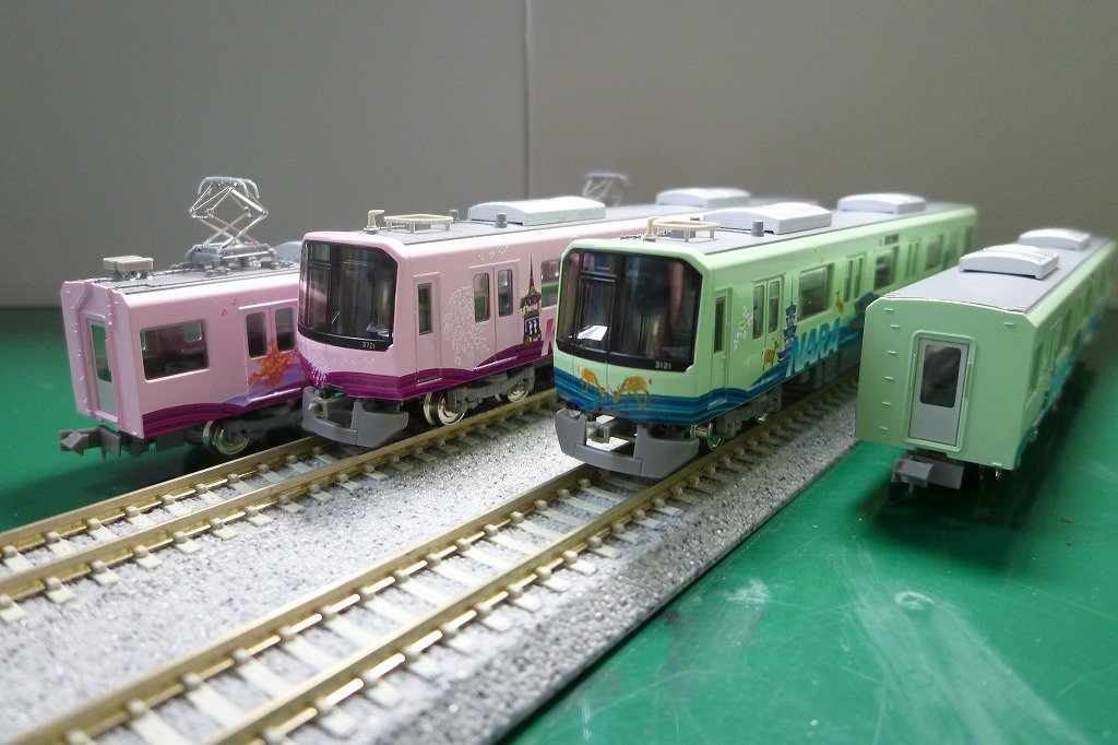 近鉄3220系（KYOTO-NARAラッピング）、せっかくなので試作品ボディを