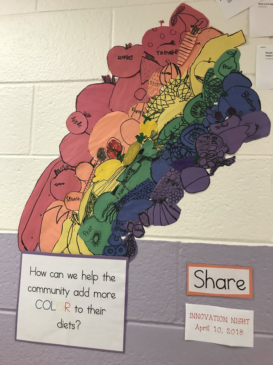 MichellePandey's tweet photo. RT @MissMcMannis: I really do love #TheDesignCycle β€οΈ #ThirdGrade #HeartHealth #AddColorToYourDiet #InnovationNight @HMSTEMtigers @MrsForino @MsKarg @MsRachelMooney https://t.co/LfgZVPj0ik