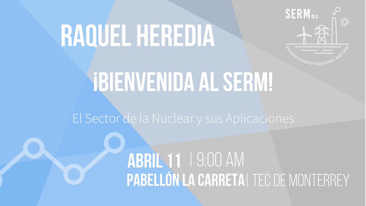 womennuclearMX's tweet photo. No se lo pierdan, mañana estaremos transmitiendo la información más importante del Student Energy Meeting #nuclearenergy #nuclearfordevelopment https://t.co/cZTyye8z4b