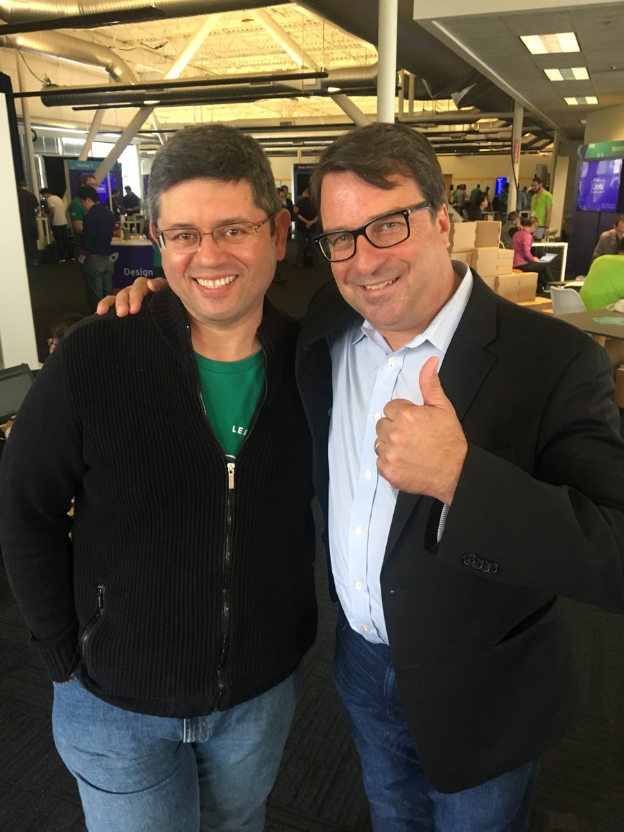 furrier's tweet image. Hanging with @SocialJulio at #devnetcreate in #siliconvalley