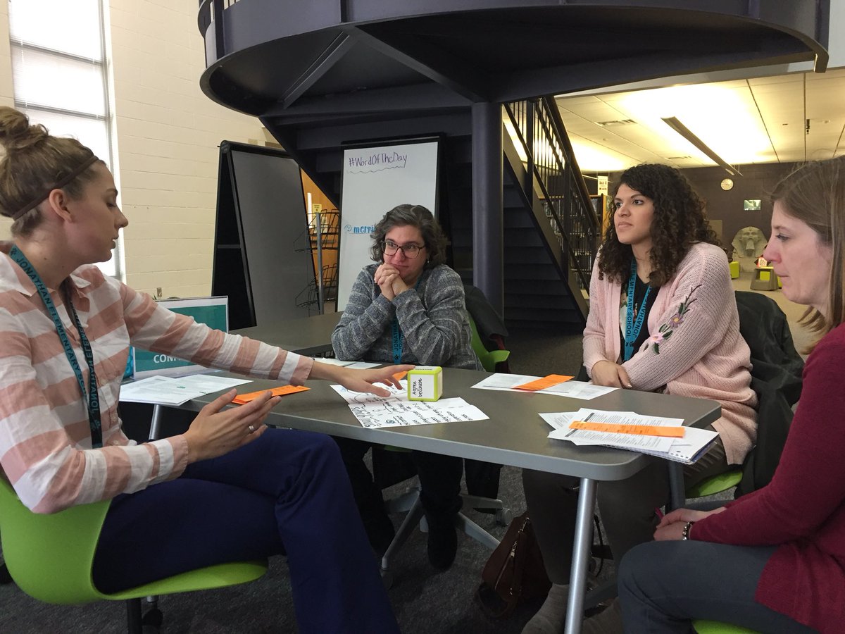 Teachers and coaches share Literacy strategies at our new teacher cohort monthly meeting. What great resources! <a href="/ISD112/">E Carver Co Schools</a>