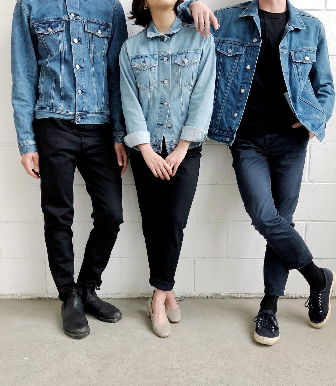 everlane denim shirt