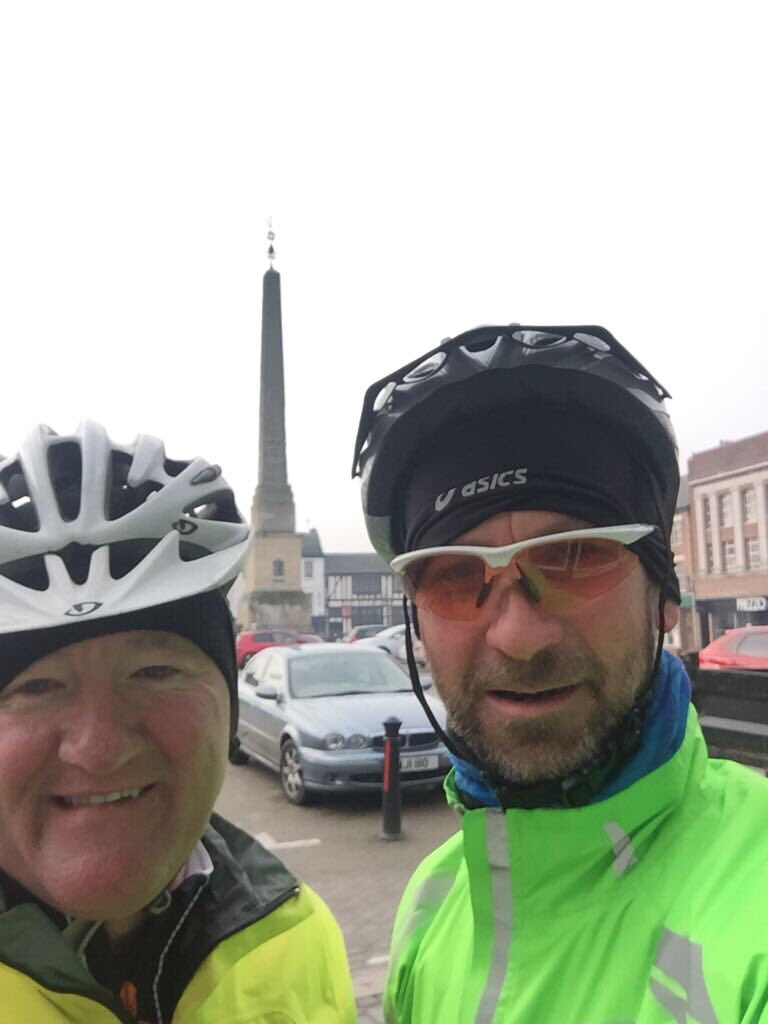RideroundUlster's tweet photo. Yorkshire team members training hard in the dales!!! https://t.co/EPIhpimQKC