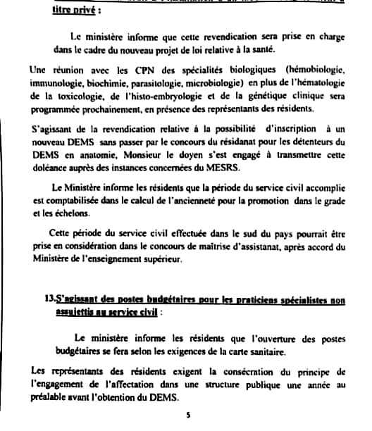 camra_2017's tweet photo. PV de la réunion tenue le 10.04.18 entre les représentants des #résidents et Monsieur le #MSPRH. {pages: 4-6} https://t.co/WaRD9rFcXZ