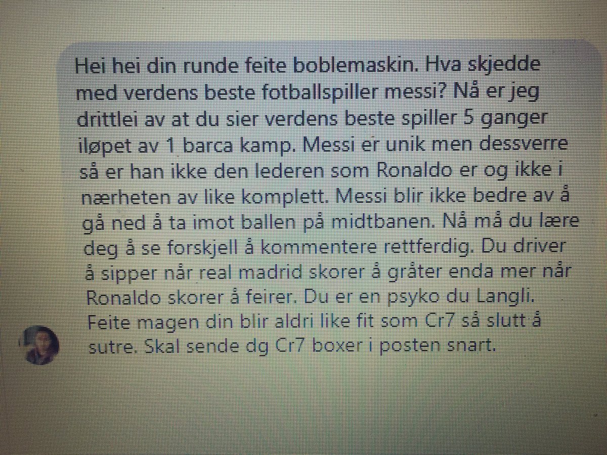 Rolig på Twitter i kveld. Men Facebook leverer. Mulig jeg får en ny bokser i posten snart. 🤔