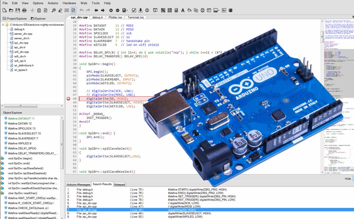PROGRAMINO's tweet image. NEW Version 1.5.0.6 is online
programino.com
#Programino #Arduino #esp32 #espresso #arduinoIDE #Autocomplete #Syntaxhighlighting #NoCloud