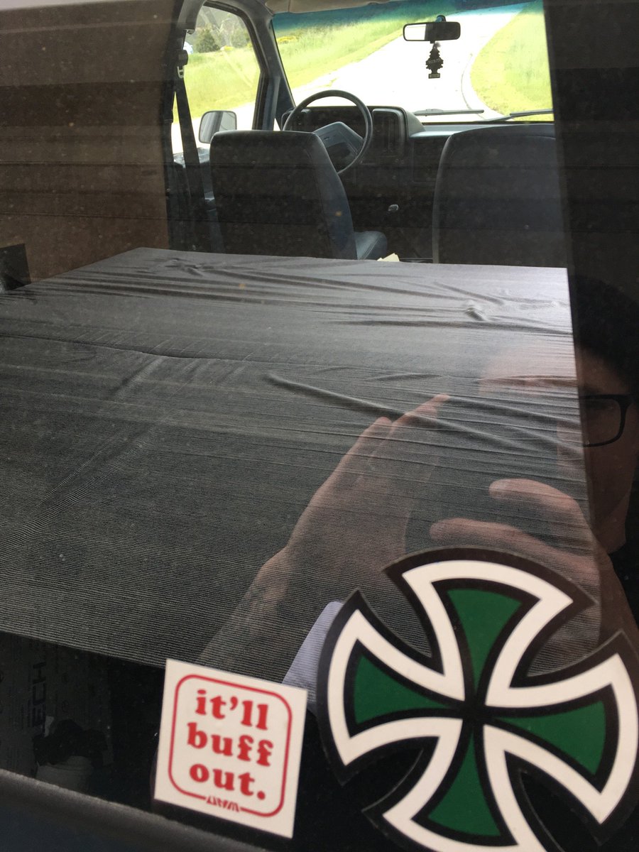 shparrow's tweet photo. Interior of #VanDulce is pretty much complete. Fuck yes. #vanarchy #itllbuffout https://t.co/lpqATqeQHl