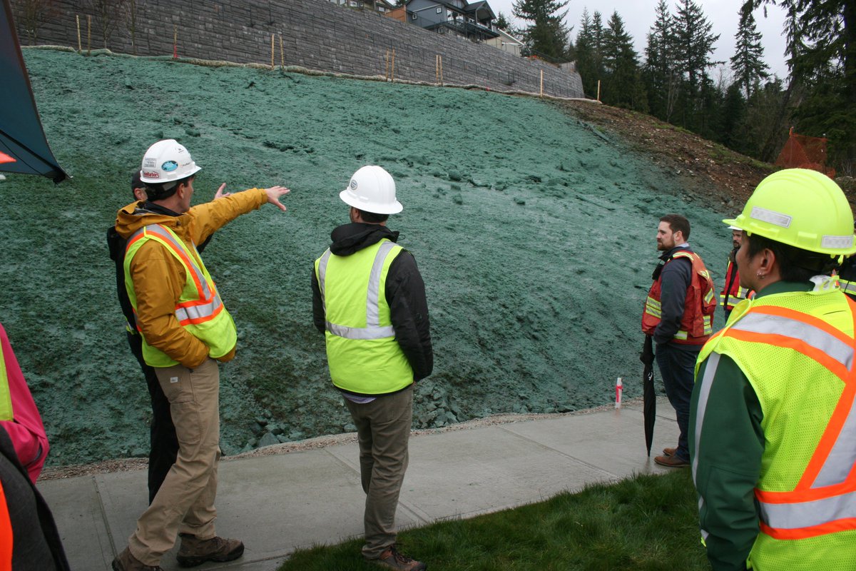 BrockWhiteCo's tweet photo. Thanks to Damon Sump and Brian Free from Profile Products, as well as Brendan Brown and the installation team from McTavish Resource &amp; Management Consultants for the great HECP training seminar and demo today on Burke Mountain in Coquitlam, BC! https://t.co/w7mDaIhXNe