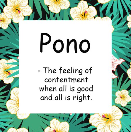 KonaRed on Twitter: "Pono is often defined as “righteousness.” In fact, the  Hawaiian state motto is, “The life of the land is perpetuated in  righteousness.” https://t.co/fshHAPg0VZ" / Twitter