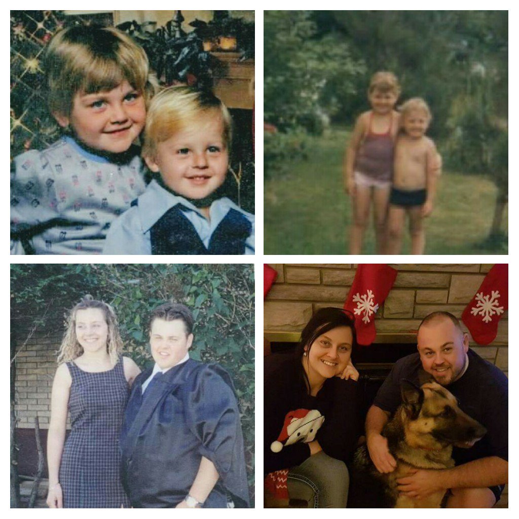 NikMcc10's tweet photo. Happy National Siblings day to the best brother ever 
@bradmccallum https://t.co/O49iyQM4L0