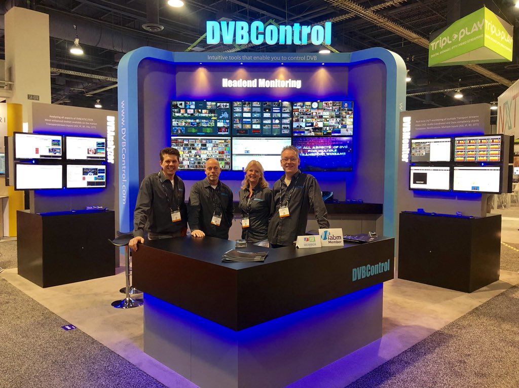 DVBControl's tweet photo. We are again ready for the #NAB in Las Vegas. 
Please visit us at booth SU11410
#DVBAnalyzer 
#DVBMosaic
#DVBMonitor https://t.co/xs6TFdK2wf