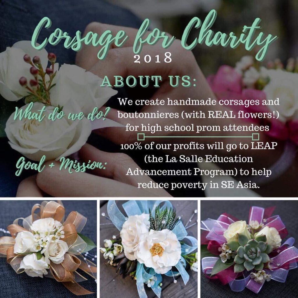 annaduongg's tweet photo. ST PROMS:: ORDER YOUR GORGEOUS CORSAGES AND BOUTONNIERES HERE!!! It’s for a good cause and they look great! Today is the last day to order for jr prom but pls rt and share for sr prom. Dm about any questions! Order here: https://t.co/dzAPKnYwwh. https://t.co/8xR2qnyW1J