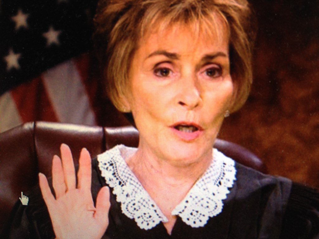 Rob Caldwell (@robcaldwell207) on Twitter photo What does Maine Chief Justice Leigh Saufley think of the TV courtroom demeanor of <a href="/JudgeJudy/">jjdummyacct</a>? Find out on @207TV . What does Maine Chief Justice Leigh Saufley think of the TV courtroom demeanor of <a href="/JudgeJudy/">jjdummyacct</a>? Find out on @207TV .