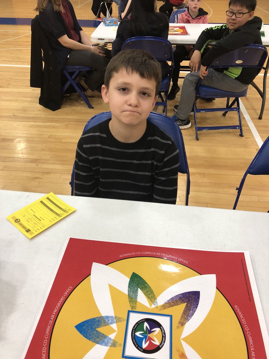 OverlookGrade3's tweet photo. So happy to have two wonderful students representing @OverlookES  at the Challenge 24 Competition!! #Mathematicians @AACPS_PK5Math #AACPSAwesome https://t.co/NAnnwyLMUx