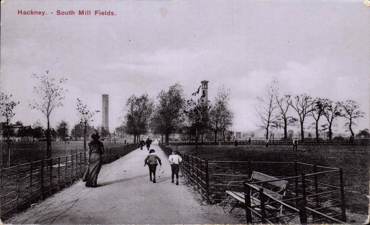 The Black Path South Millfields 1905 HackneyArchives is a historic diagonal path which dissects NE London from Columbia Rd Flower Market to Walthamstow. Used to drive cattle, sheep and poultry to meat market at Smithfield & carry produce to be sold at Spitalfields market.