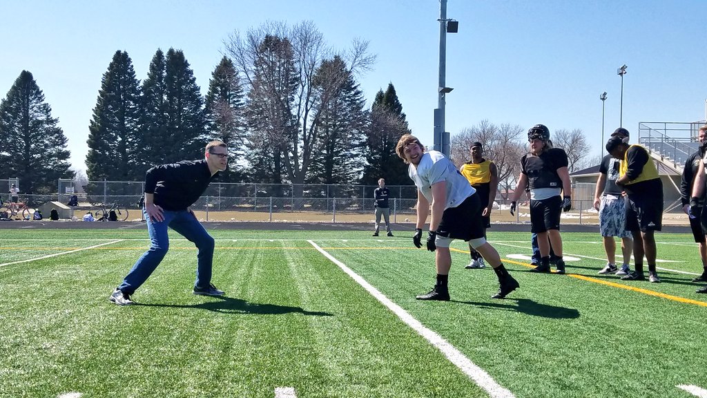 DordtFB's tweet photo. #Spring18Loco Practice 6 gave us the opportunity to bless some of our #IndustryStandard @dordtcollege Engineering Professors like they bless us each day. We were honored - thanks for coming! https://t.co/tFeGrxArFL