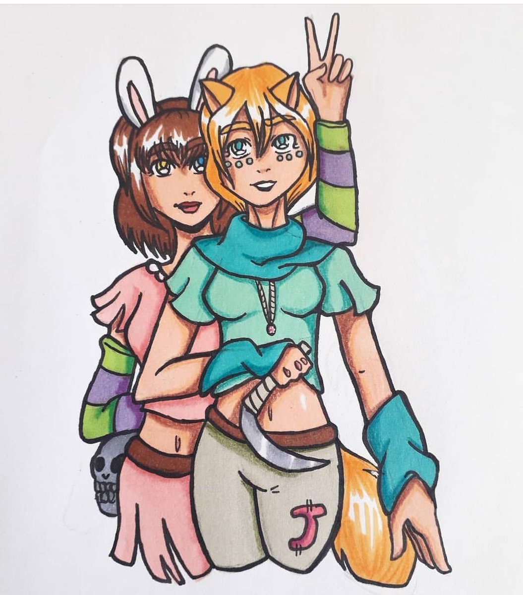ALEXBO's tweet photo. Rubie Fox et Jessica Orchid 💛
#Survival #creative #girl #paperdraw #color #pink #art #manga #doodle #alexbofvm #1p1w #visiblewomen #fox #rabbit #weapon #crane #friends #rubie #jessica #promarker
https://t.co/WeZQNn8YCg https://t.co/WyAWltGktq