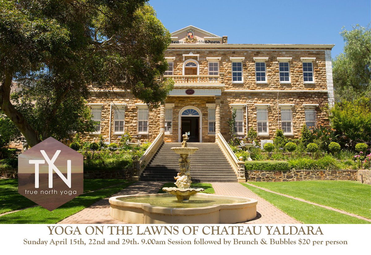 A great way to start your Sunday in the #barossa with YOGA on our lawns, only $20 including an hour of YOGA with True North YOGA and then a brunch with Bubbles! Click the link to secure your mat!! :) ow.ly/gP0X30jqpaD