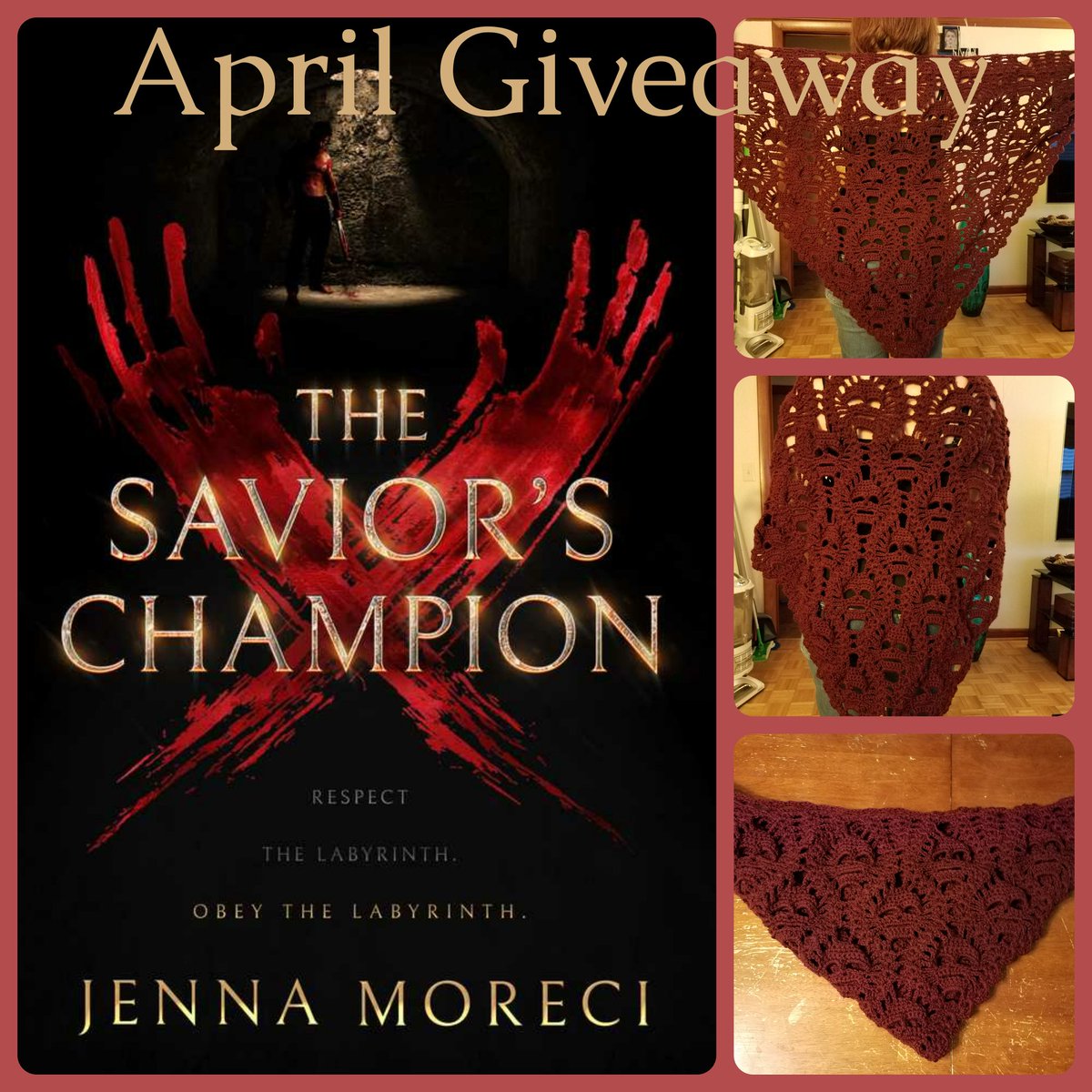 jenadawnwrites's tweet photo. Here it is! #TSC releases in a little over 2 weeks &amp; I. Cannot. Wait.

Crochet Lost Souls shawl &amp; TSC Hardcover book. 

RT to enter.
Follows not necessary but appreciated

Int'l please see comments. 

#bookgiveaway #crochetlife #booklover #lostsouls https://t.co/T3nusRvQJP