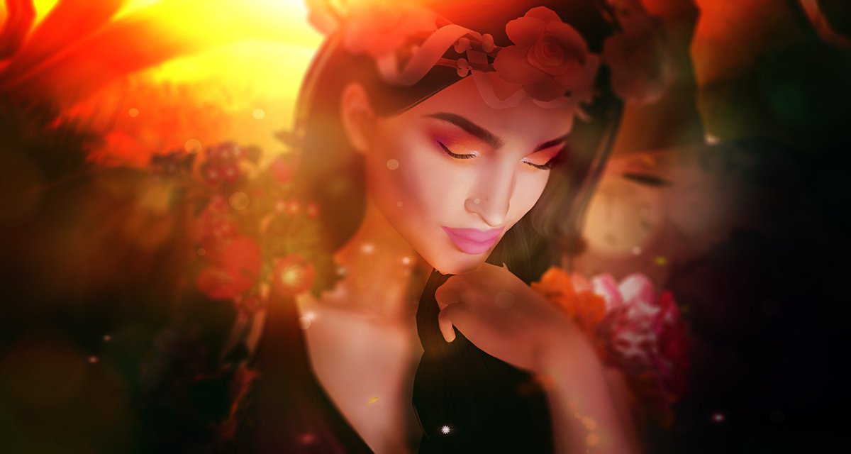 SunnyDifference's tweet image. NEW from ZIBSKA for The Seasons Story :
-&amp;gt; Rosanna lipstick, in pastel colors, delicate and subtle 
-&amp;gt; Ivy eye make-up, dual colored, in super color mixes
Worn on Eva mesh head bento omega from Genesis Lab.