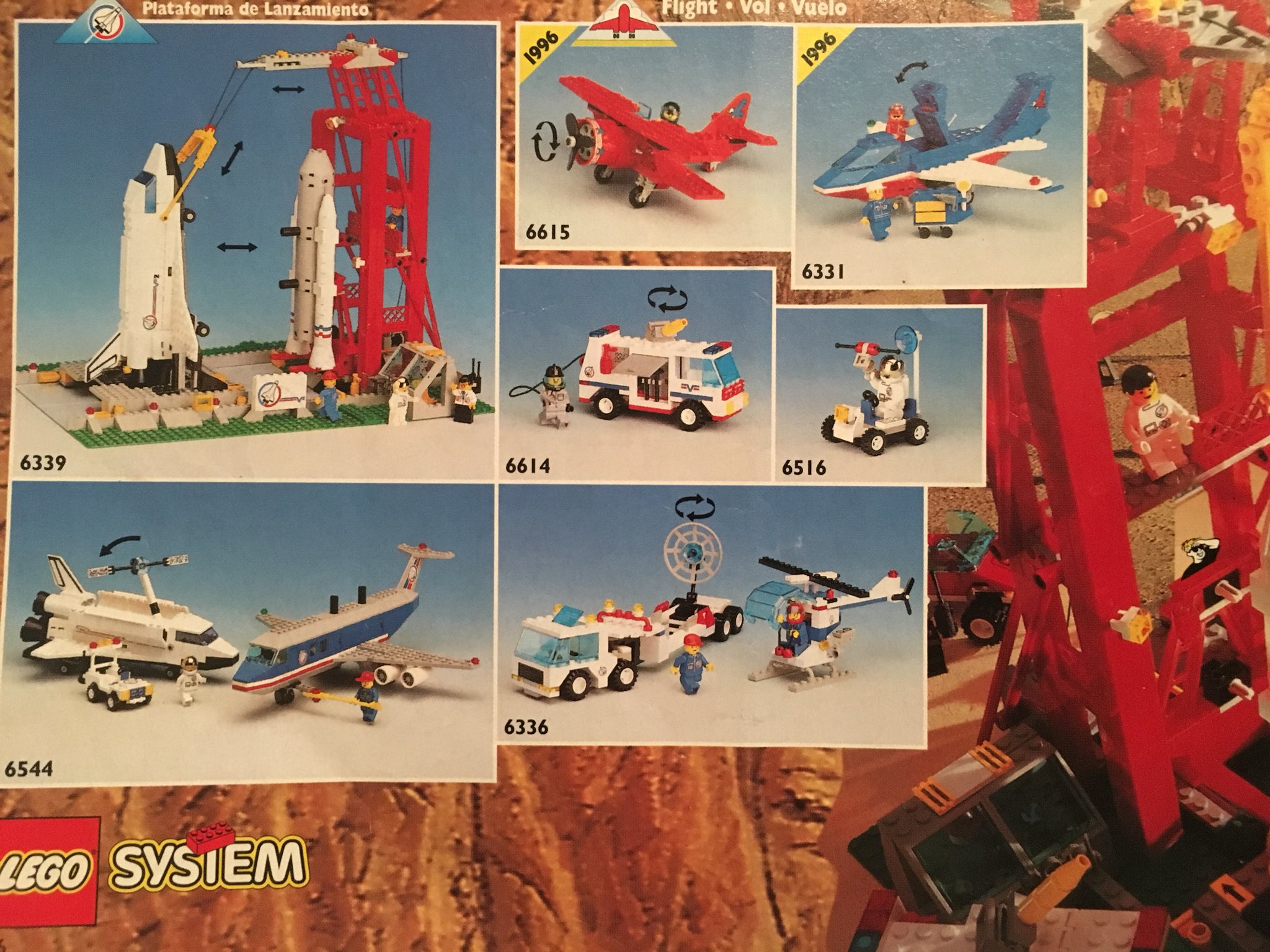 Lego on sale catalog 1996