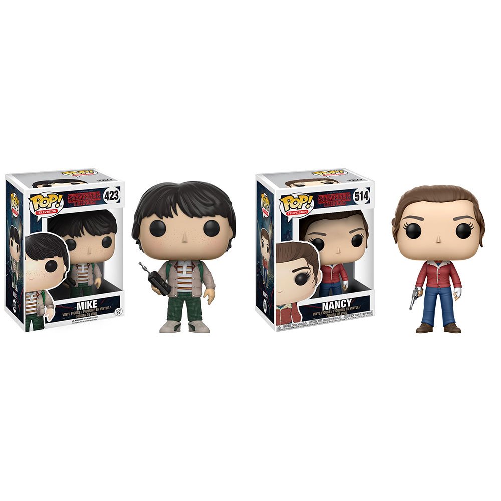 OriginalFunko's tweet image. RT &amp;amp; follow @OriginalFunko for the chance to win a Mike and Nancy Pop! prize pack! #StrangerThings #NationalSiblingsDay