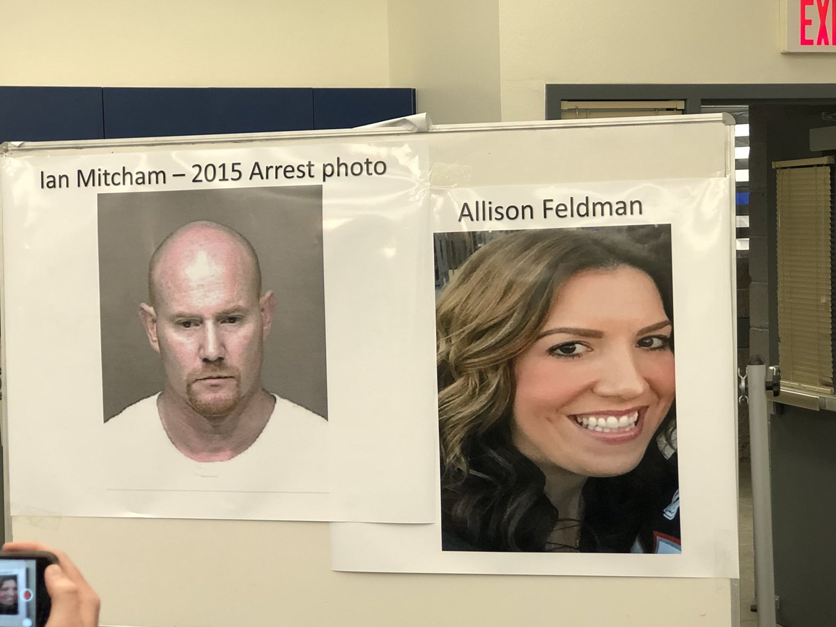 KariLake's tweet photo. 42 year old Ian L Mitcham arrested in brutal murder of Allison #Feldman. #FamilialDNATesting credited for connecting him to crime. ID a suspect in custody in an AZ prison that had familial DNA linkage to a crime scene. Used to solve "Grim Sleeper" murder case in L.A. https://t.co/MnZrDZt74U