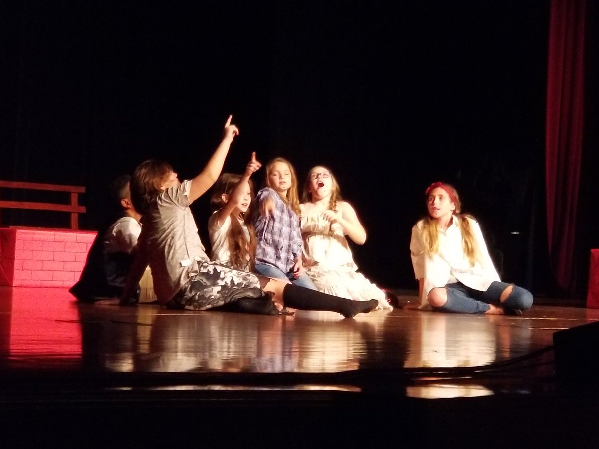 NaimaWaddy's tweet photo. Watching our awesome Welch Drama and Chorus perform "Castaways" https://t.co/Glme3MaGKs