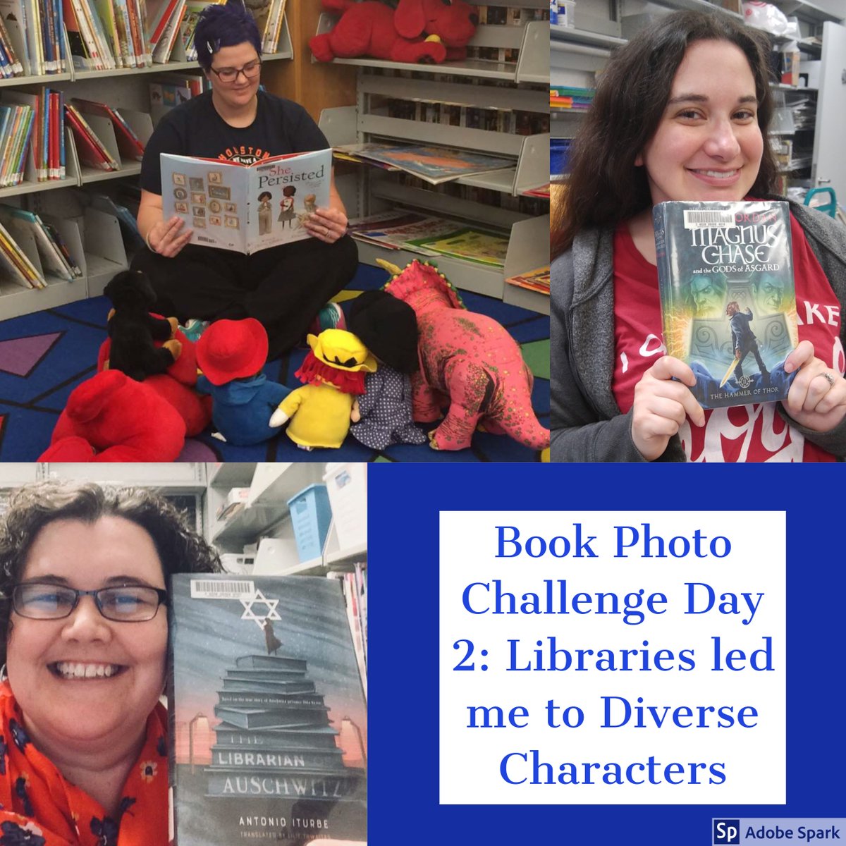 OctaviaFields's tweet photo. National Library Week Book Photo Challenge Day 2: Libraries Led Me to Diverse Characters. #octaviafieldslibrary #bookphotochallenge #NationalLibraryWeek #LibrariesLead https://t.co/49g60KHaCb