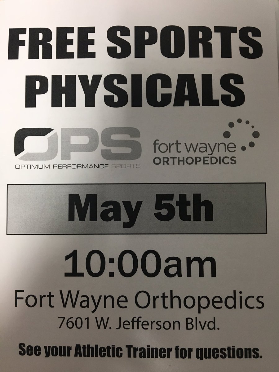 CCE_Football's tweet photo. Don't forget that Physicals need to be in before summer workouts. What a great Free option to get it done. Put it on the calendar today! https://t.co/Jckl5Jkmk9