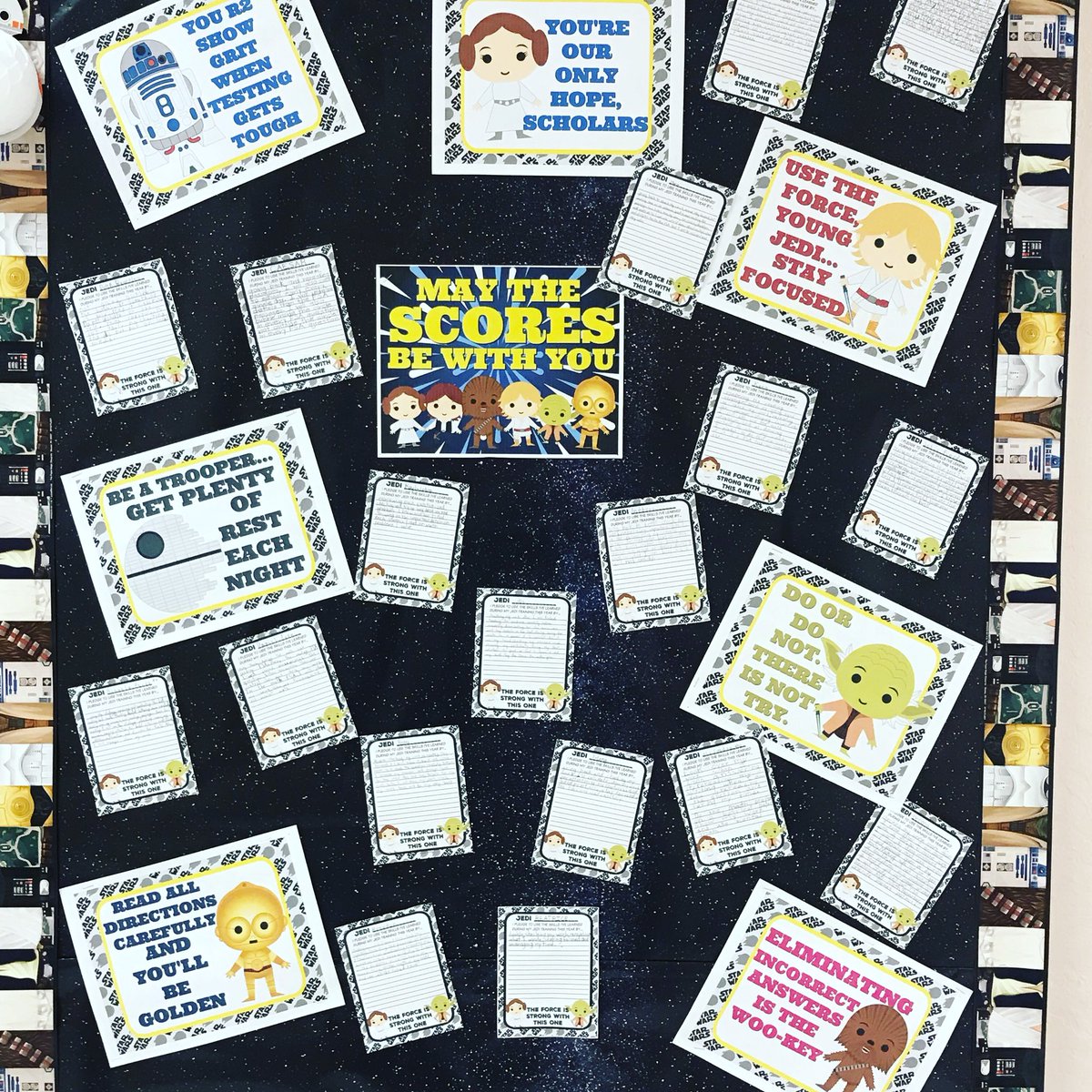 Wishing my students the best of luck and #maythescoresbewithyou #TheForceIsStrongWithThisClass <a href="/browardschools/">Broward County Public Schools</a> <a href="/ManateeBayElem/">Manatee Bay Elem</a>