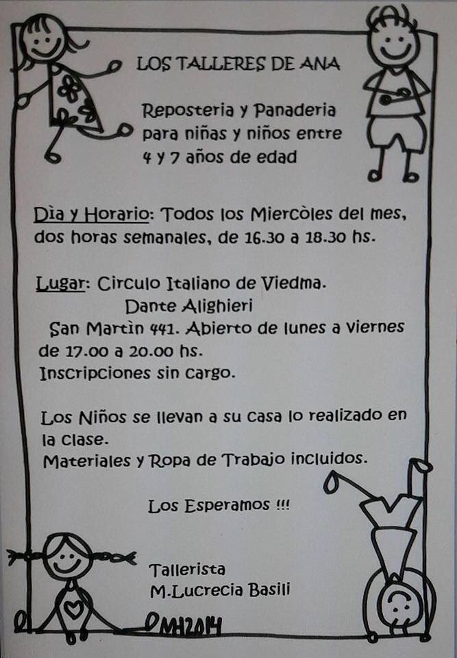 Circuloviedma's tweet photo. 👉Actividades que aún no comenzaron y estas a tiempo de 📝 inscribirte!!! 
#tejido #cocineritos 
👋👋 Los esperamos!!! https://t.co/5llg35gLMQ