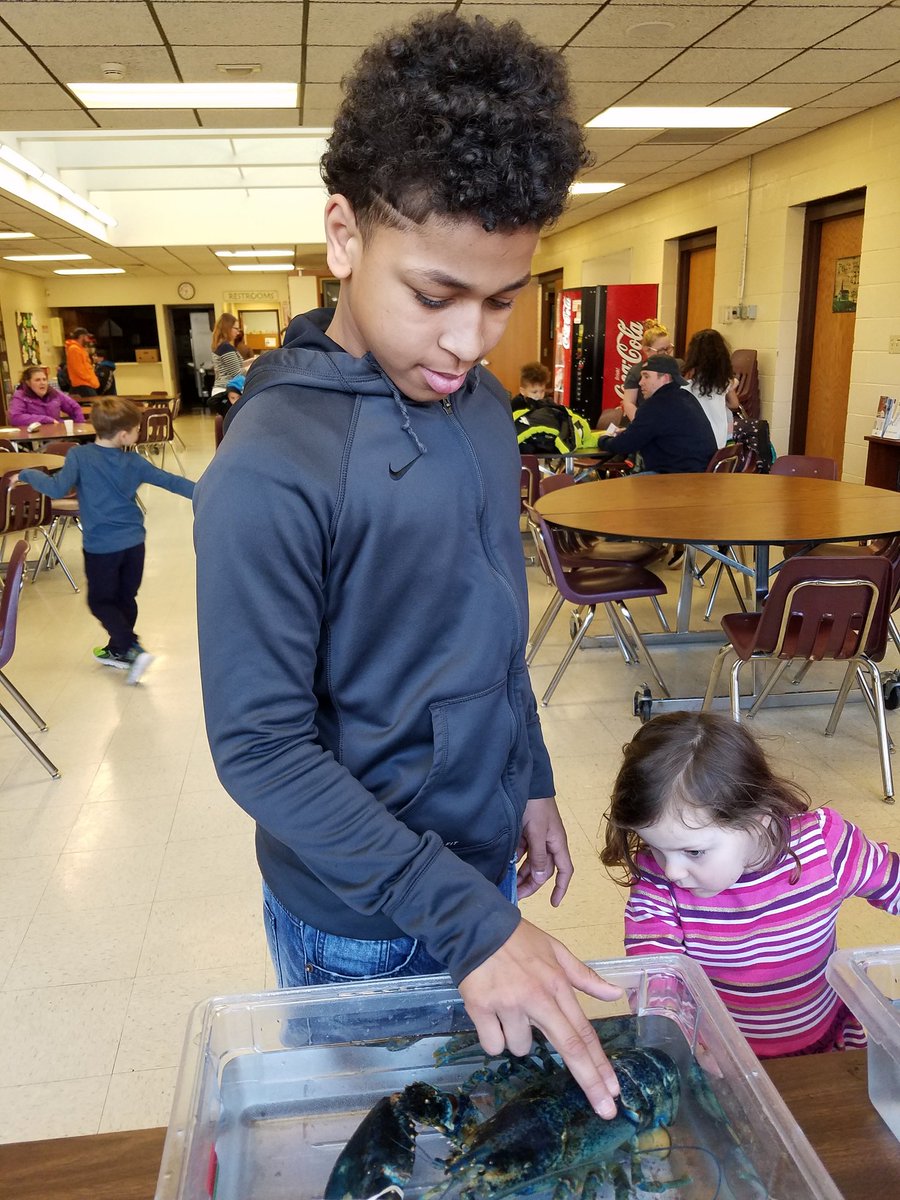 VCAssociation's tweet image. Thanks to @AqNiagara for bringing some sea creatures out to visit our "Striving For Excellence" families tonight!