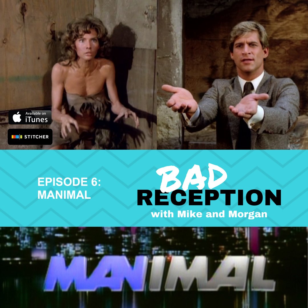 DarkHourFilms's tweet image. It's Tuesday, that means a new Ep of Bad Reception. Listen as we take on the deliriously wild, Manimal! podbean.com/media/share/pb…