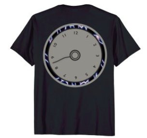 The World Clock official t-shirt available at Amazon now:  goo.gl/fSE7FP