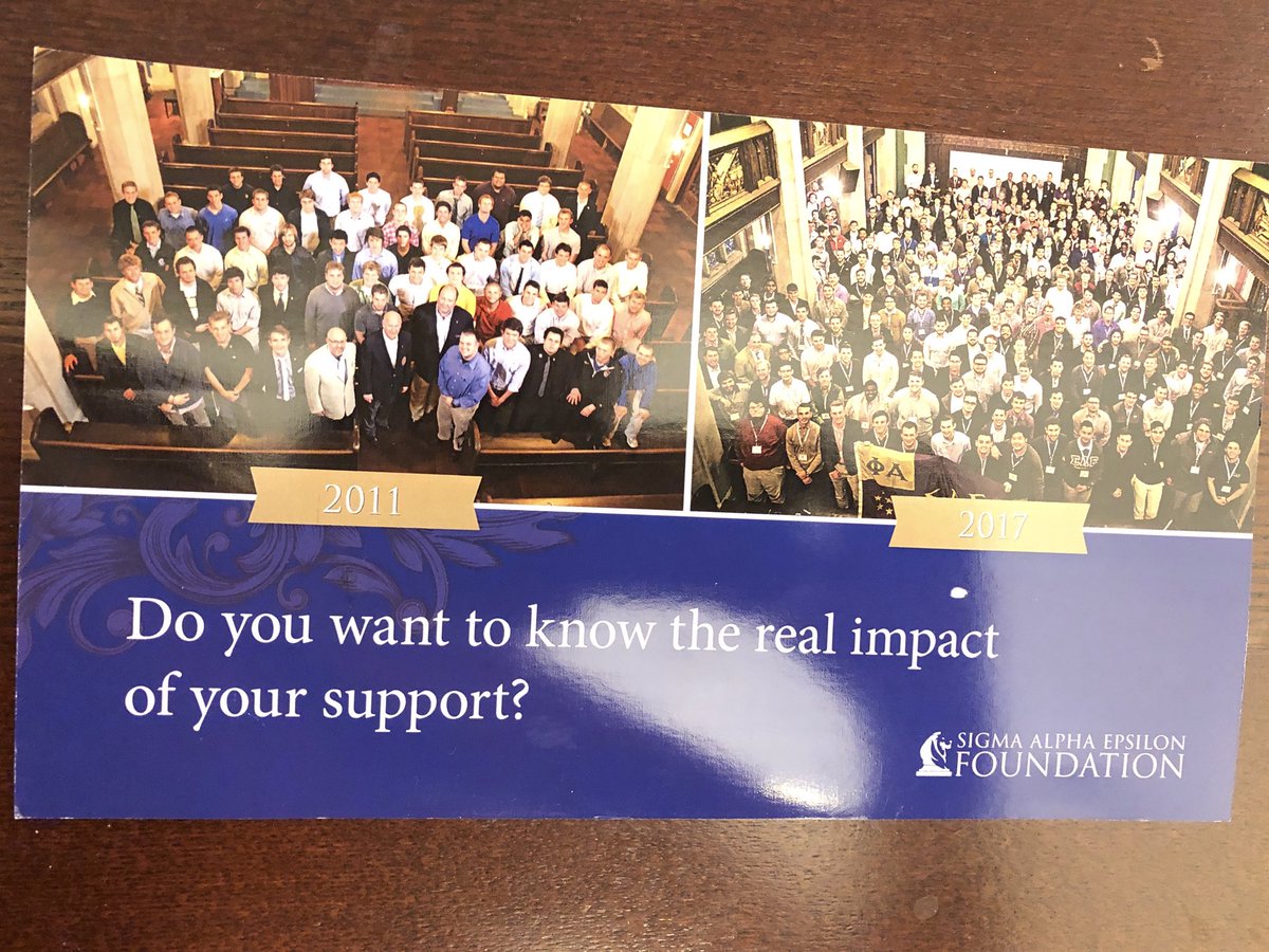 Seeing this postcard made me smile. What was a hard fought dream seven years ago with just a handful of people blossomed into a massive program.